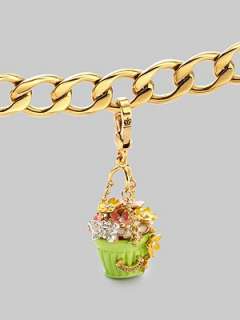 Juicy Couture   Flower Basket Charm    