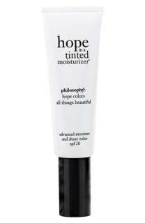 philosophy hope in a tinted moisturizer advanced moisture and sheer 