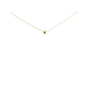  Dogeared Circle Necklace, Gold Dipped   18 Inch Jewelry