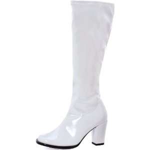  Lets Party By Ellie Shoes Fab (White) Adult Boots / White 