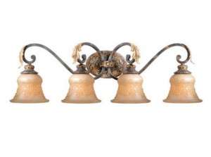   4L VANITY WALL DISCOUNT LIGHTING VAXCEL LIGHT FIXTURES PERUVIAN PATINA