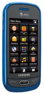 Wireless Samsung Eternity II Phone, Blue (AT&T)