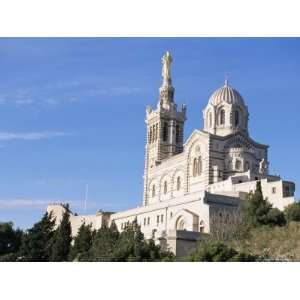 Notre Dame De La Garde, Marseille, Bouches Du Rhone, Provence, France 