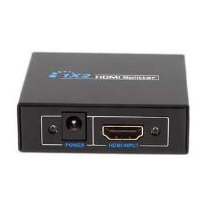  HDMI Splitter Amplifier 1 In to 2 Out Dual Display enable , 1 