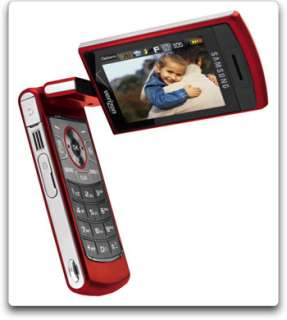   Books Store (USA)   Samsung U900 FlipShot Red Phone (Verizon Wireless