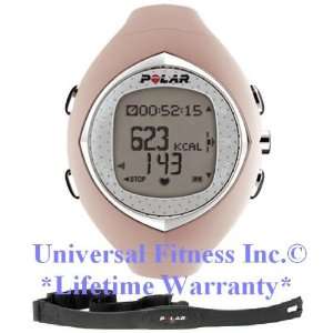 POLAR F6 FEMALE HEART RATE MONITOR PINK CORAL WATCH   INCLUDES A 