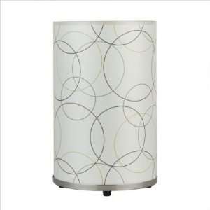   Meridian Table Lamp Size/Shade Small/Ivory Ipanema