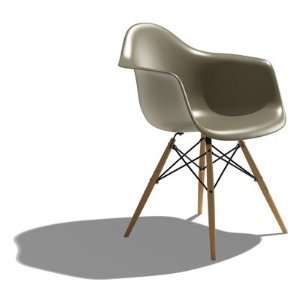  Herman Miller Eames DAW   Molded Plastic Armchair with 