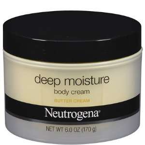   Deep Moisture Body Cream Butter Cream 6 oz (Pack of 3) Beauty