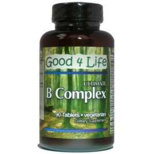  Vitamin B Complex, Ultimate (90 Vegetarian Tablets 