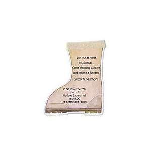  Josie Boot with Fur Birthday Party Invitations Health 