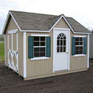   12 ft. Classic Wood Cottage Panelized Garden Shed