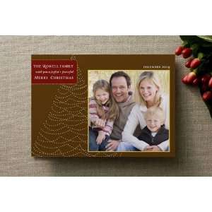 Christmas Lights Holiday Photo Cards by Posh Peaco  