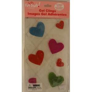   Gel Clings   For Window Use Only   Little Hearts 