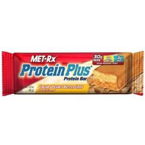 Met Rx  Muscle Building Protein Plus Bar, Creamy Peanut Butter Crisp 