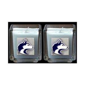  Washington Huskies Candle Set Of 2 Scented Candles Sports 