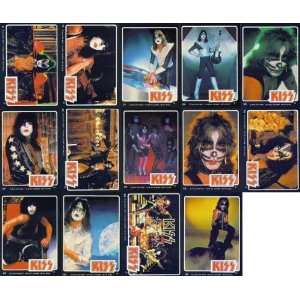  KISS   1979 Donruss Rock Stars Trading Card Set 