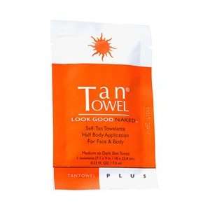 TanTowel   TanTowel PLUS Self Tanning Towelette Single Towelette