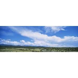Clouds over Mountains, Taos, New Mexico, USA Premium Photographic 