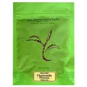 Two Leaves and a Bud Organic Chamomile Flowers Loose Leaf Tea, 1/4 lb 