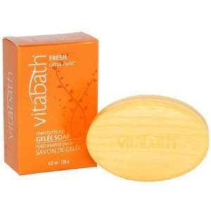  Vitabath Moisturizing Gelee Soap,Fresh Citrus Twist (4.75 