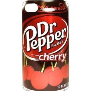 Hard Plastic Case Custom Designed Dr. Pepper iPhone Case for iPhone 4 
