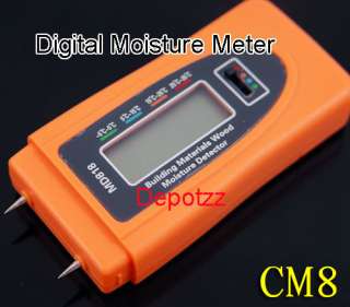 Digital mini intelligent wood Moisture Meter W/ PIN NEW  