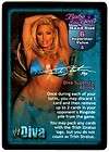WWE Trish Stratus Raw Deal Armageddon Promo Card 2004
