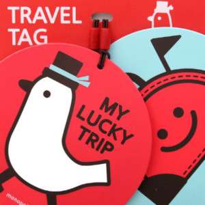 Travel Luggage Bag ID Name Tags Monopoly Travel Bird  