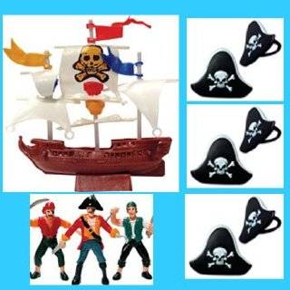  Pirate Ship Cake Kit Topper Explore similar items