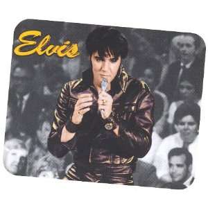  Elvis Presley Leather Jacket Singing Mouse Pad