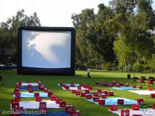   Screen items in The Vision Experience Inflatable Movie Screens store