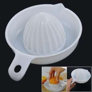   Center Plastic Juicer Press Squeezer Part White