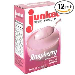 Junket Rennet Custard Mix, Vanilla, 1.5 Ounce Packages (Pack of 12)