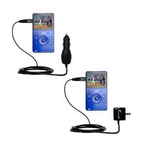  Car and Wall Charger Essential Kit for the JVC Picsio GC FM1 Pocket 