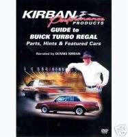 86 87 GRAND NATIONAL TURBO T TYPE GUIDE TO DVD  