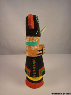 Kachina Doll Native American Hopi Ko Ko Pelli Pooley Carving  