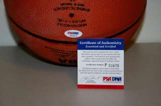 DAVID ROBINSON SPURS SIGNED NBA BASKETBALL AUTHENTIC PSA/DNA #P53675 