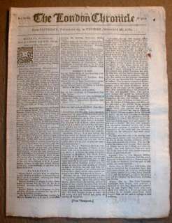 1780 Revolutionary War newspaper GEORGE WASHINGTON signed letter re 