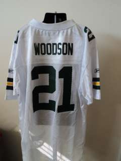 Reebok NFL Green Bay Packers Charles Woodson Youth Football Jersey NWT 