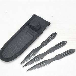 Ninja Throwing Kits   3 Knives with Spider Icon Set, 6 in 