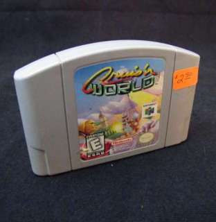 Nintendo 64 N64   Cruisn World Game Cartridge  