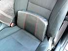   Black Leather w/ Red Stitching Car Seat Lumber Support Cushion NISSAN