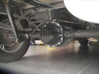PML Nissan rear end differential cover on a 2004 Titan