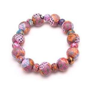  Couture Large Bead Bracelet All Clay 