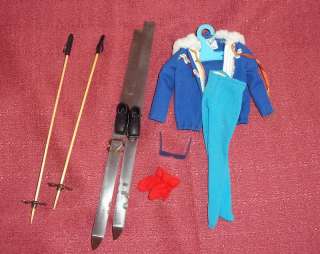 Vintage Barbie Outfit Ski Queen Complete #948 Doll VGC  