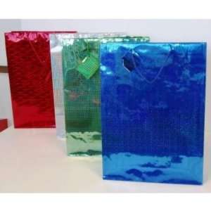   Jumbo Hologram Gift Bags Case Pack 72   571548 Patio, Lawn & Garden