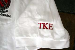 Tau Kappa Epsilon   Custom Embroidered Golf Shirt S XL  