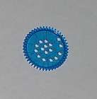 Vintage Kenner 1986 Spirograph Design Toy Part Blue Circle #45