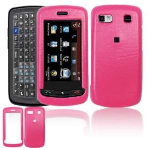 com Premium   LG Xenon GR500 Protex Leather Hot Pink Protective Case 